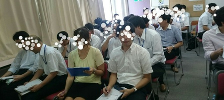 介護会社以外の企業研修♪